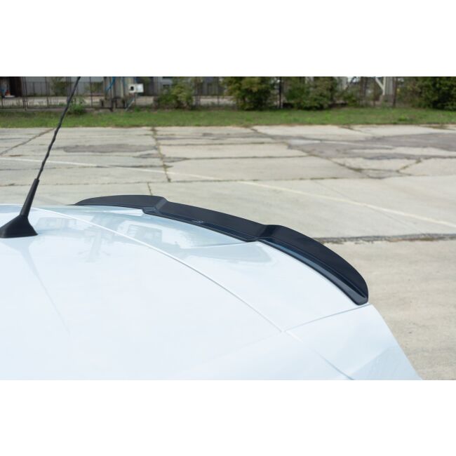 Maxton Design Spoiler CAP für Renault Megane IV RS schwarz Hochglanz
