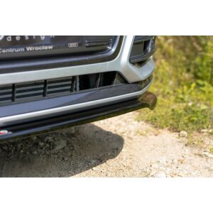 Maxton Design Front Ansatz für Audi SQ5/Q5 S-line MkII schwarz Hochglanz