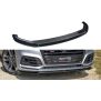 Maxton Design Front Ansatz für Audi SQ5/Q5 S-line MkII schwarz Hochglanz