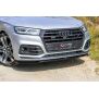 Maxton Design Front Ansatz für Audi SQ5/Q5 S-line MkII schwarz Hochglanz