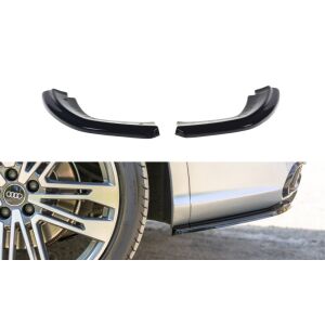 Maxton Design Heck Ansatz Flaps Diffusor für Audi SQ5/Q5 S-line MkII schwarz Hochglanz