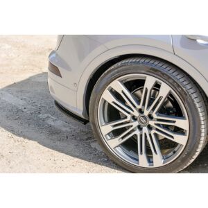 Maxton Design Heck Ansatz Flaps Diffusor für Audi SQ5/Q5 S-line MkII schwarz Hochglanz