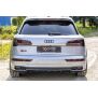 Maxton Design Heck Ansatz Flaps Diffusor für Audi SQ5/Q5 S-line MkII schwarz Hochglanz