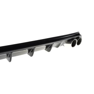 Maxton Design Heckdiffusor Ansatz für Ford Focus Mk4 St-line schwarz Hochglanz