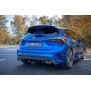 Maxton Design Heckdiffusor Ansatz für Ford Focus Mk4 St-line schwarz Hochglanz