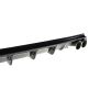 Maxton Design Heckdiffusor Ansatz für Ford Focus Mk4 St-line schwarz Hochglanz
