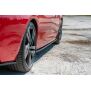 Maxton Design Seitenschweller Ansatz für Peugeot 508 Mk2 schwarz Hochglanz