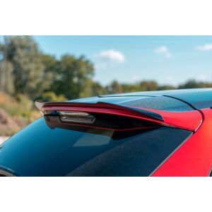 Maxton Design Spoiler CAP für Peugeot 508 Mk2 SW schwarz Hochglanz