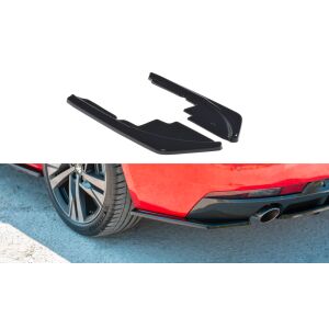 Maxton Design Heck Ansatz Flaps Diffusor für Peugeot 508 SW Mk2 schwarz Hochglanz