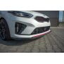 Maxton Design Front Ansatz V.1 / V1 für Kia ProCeed GT Mk 3 schwarz Hochglanz