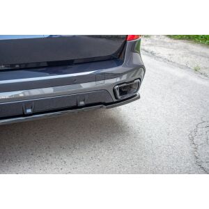 Maxton Design Mittlerer Heckdiffusor Ansatz für BMW X5 G05 M Paket schwarz Hochglanz