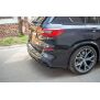 Maxton Design Mittlerer Heckdiffusor Ansatz für BMW X5 G05 M Paket schwarz Hochglanz