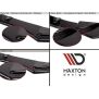 Maxton Design Spoiler CAP V.2 / V2 für Skoda Superb Mk3 / Mk3 FL Hatchback schwarz Hochglanz