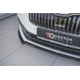 Maxton Design Front Ansatz V.1 / V1 für Skoda Superb Mk3 FL schwarz Hochglanz