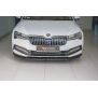Maxton Design Front Ansatz V.2 / V2 für Skoda Superb Mk3 FL schwarz Hochglanz