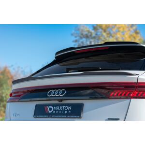 Maxton Design Spoiler CAP V.2 / V2 für Audi Q8 S-line schwarz Hochglanz