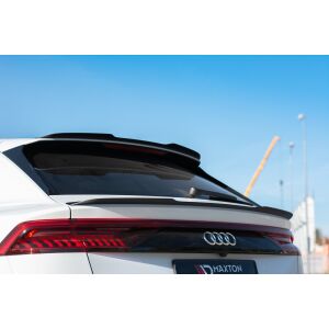 Maxton Design Spoiler CAP V.2 / V2 für Audi Q8 S-line schwarz Hochglanz