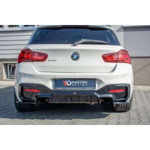 Maxton Design Heck Ansatz Flaps Diffusor für BMW 1er...