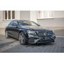 Maxton Design Front Ansatz für Mercedes-Benz  E43 AMG / AMG-Line W213 schwarz Hochglanz