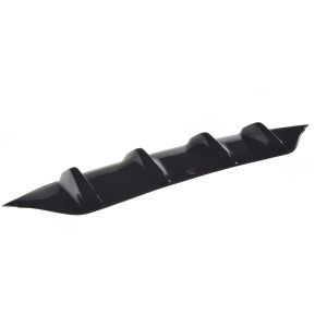 Maxton Design Heckdiffusor Ansatz für Mercedes-Benz E43 AMG / AMG-Line W213 schwarz Hochglanz