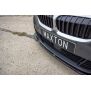 Maxton Design Front Ansatz V.2 / V2 für BMW 3er G20 M Paket schwarz Hochglanz