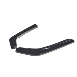 Maxton Design Heck Ansatz Flaps Diffusor für BMW 3er G20 M Paket schwarz Hochglanz