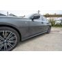 Maxton Design Seitenschweller Ansatz für BMW 3er G20 M Paket schwarz Hochglanz