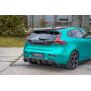 Maxton Design Spoiler CAP für Volvo V40 schwarz Hochglanz