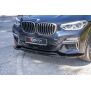 Maxton Design Front Ansatz für  BMW X4 M-Paket G02 schwarz Hochglanz