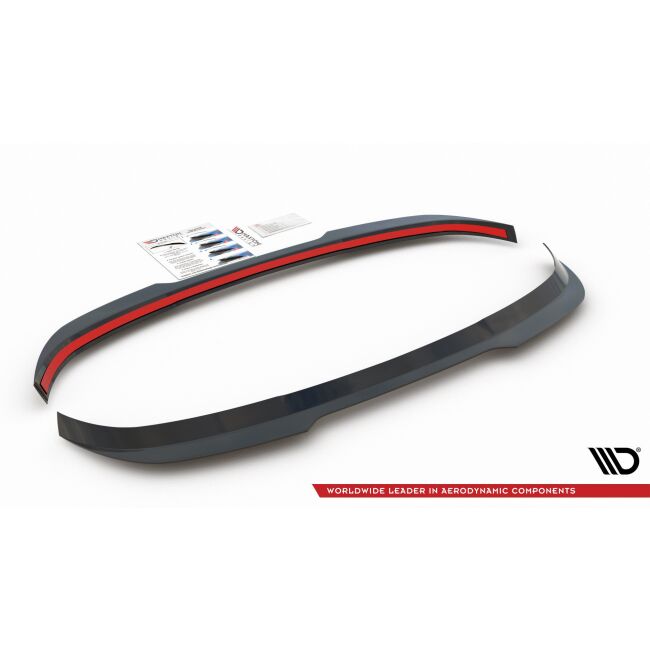Maxton Design Spoiler CAP für BMW 1er F40 M-Paket schwarz Hochglanz