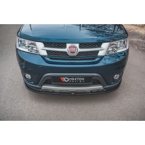 Maxton Design Front Ansatz für Fiat Freemont schwarz Hochglanz