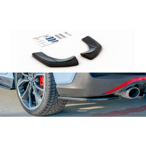 Maxton Design Heck Ansatz Flaps Diffusor für Hyundai I30 N Mk3 Fastback  schwarz Hochglanz