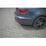 Maxton Design Heck Ansatz Flaps Diffusor V.1 / V1 für Seat Leon Cupra Mk3 FL Sportstourer schwarz Hochglanz