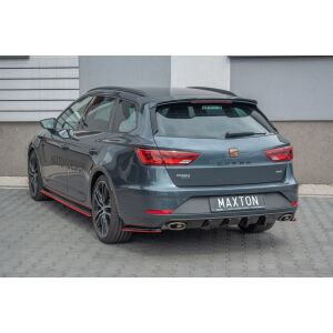 Maxton Design Spoiler CAP für Seat Leon Mk3 Cupra ST...