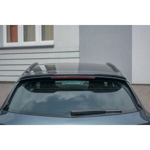 Maxton Design Spoiler CAP für Seat Leon Mk3 Cupra ST Facelift schwarz Hochglanz