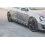 Maxton Design Seitenschweller Ansatz für V.2 / V2 für VW Golf 7 GTI (verengen) schwarz Hochglanz