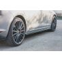 Maxton Design Seitenschweller Ansatz für V.2 / V2 für VW Golf 7 GTI (verengen) schwarz Hochglanz