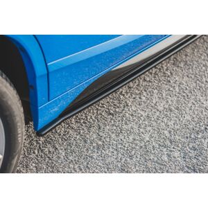 Maxton Design Seitenschweller Ansatz für BMW X2 F39 M-Paket schwarz Hochglanz
