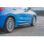 Maxton Design Seitenschweller Ansatz für BMW X2 F39 M-Paket schwarz Hochglanz