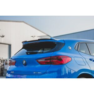 Maxton Design Spoiler CAP für BMW X2 F39 M-Paket schwarz Hochglanz