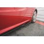 Maxton Design Seitenschweller Ansatz für Alfa Romeo 4C schwarz Hochglanz
