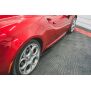 Maxton Design Seitenschweller Ansatz für Alfa Romeo 4C schwarz Hochglanz
