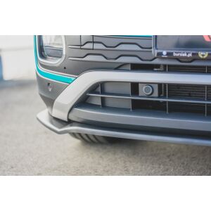Maxton Design Front Ansatz für Volkswagen T-Cross schwarz Hochglanz