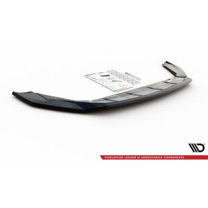 Maxton Design Front Ansatz für Volkswagen T-Cross schwarz Hochglanz