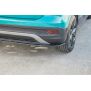 Maxton Design Mittlerer Heckdiffusor Ansatz für Volkswagen T-Cross schwarz Hochglanz