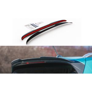 Maxton Design Spoiler CAP für Volkswagen T-Cross schwarz Hochglanz