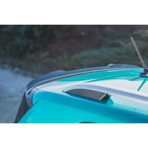 Maxton Design Spoiler CAP für Volkswagen T-Cross schwarz Hochglanz