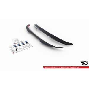 Maxton Design Spoiler CAP für Volkswagen T-Cross schwarz Hochglanz