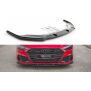 Maxton Design Front Ansatz V.2 / V2 für Audi A7 C8 S-Line / S7 C8 schwarz Hochglanz