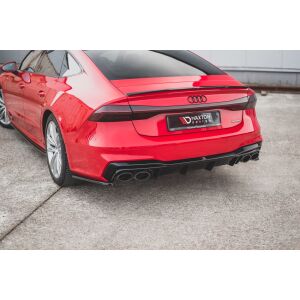 Maxton Design Heck Ansatz Flaps Diffusor für Audi S7...